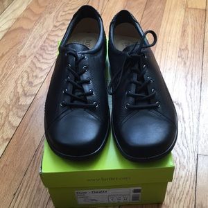 ❤️NWT Hotter Dew Black Leather Comfort Concept